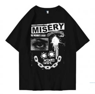 Hi VABA Oversized Miserys Tshirt | Kaos Streetwear Unisex Tee