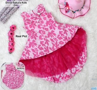 Dress Sakura kids pink