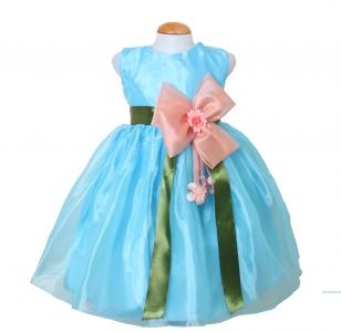 Dress Joane Kids biru