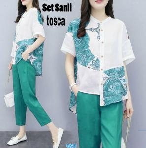 Set Sanli Maroon