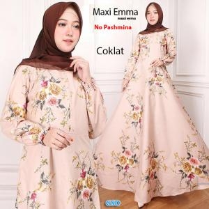 Maxi Emma coklat-maxi erma