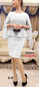 Setelan import 8363 putih