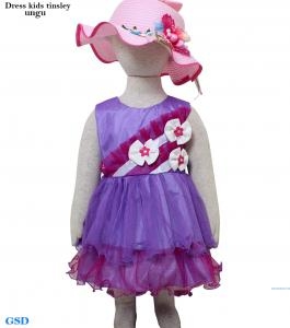 Dress kids tinsley ungu