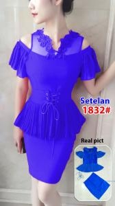 Setelan import 1832 blue