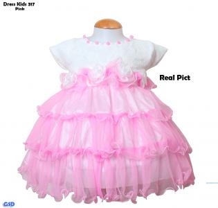 Dress Kids 317  pink