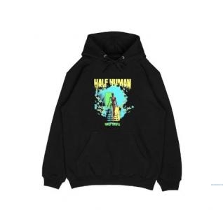 Hi VABA Hoodie Half Human || Hoodie Pria dan Wanita Unisex | Hoodie Sablon M-XL