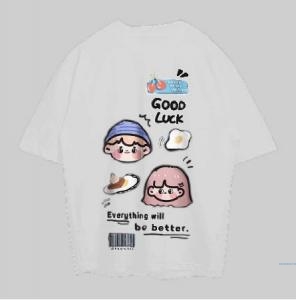 VABA Oversized Happy All Day Tshirt | Kaos Streetwear Unisex Tee