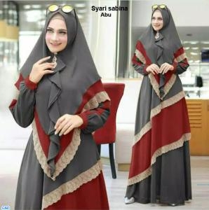 Syari sabina maroon