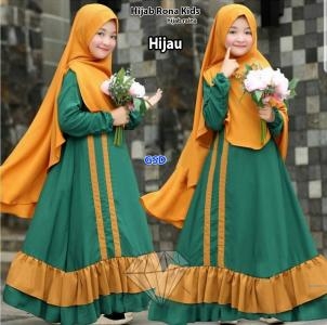 Hijab Rona kids hijau-hijab raina