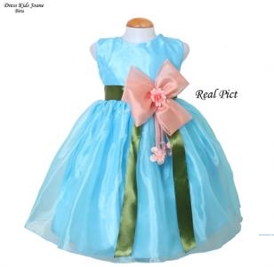 Dress Joane Kids biru