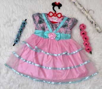 Dress Kids Shini Pink