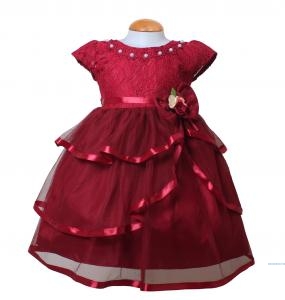 Dress Kids Julia maroon