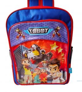 tas sekolah tobot ransel blue