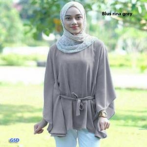 Blus rina grey