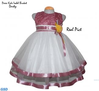 Dress Kids Isabel Brukat pink