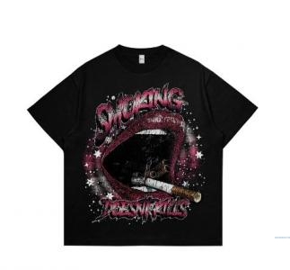 Hi VABA Oversized Smoking Tshirt | Kaos Streetwear Unisex Tee