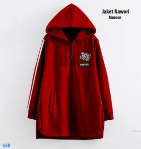 Jaket nawori maroon