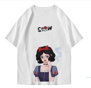 Hi VABA Oversized Snowhite Tshirt | Kaos Streetwear Unisex Tee