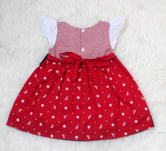 Dress Sweet Bear red