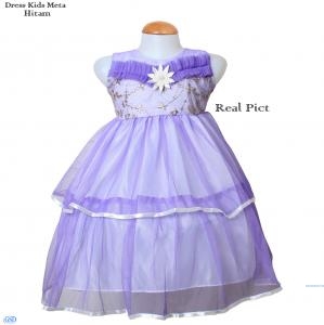 Dress Kids Meta ungu