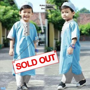 Koko kids jefri biru muda abu