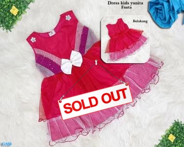 Dress kids yunita fanta