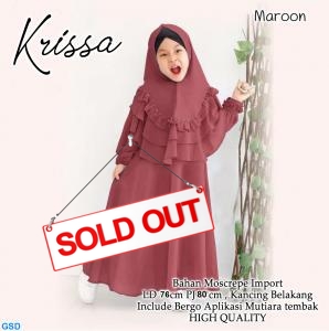 Kids Krissa maroon