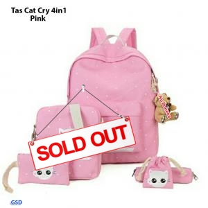 Tas DOT Cat Cry 4in1 pink