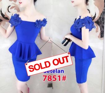 setelan import 7851 blue