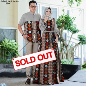 Cp Batik Nanik Vertikal abu