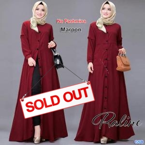 Maxi Raline maroon