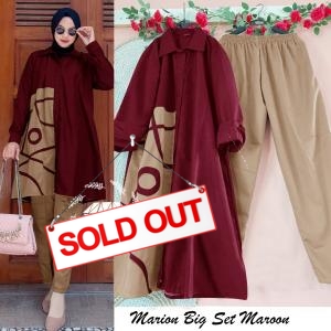 Marion Big set maroon