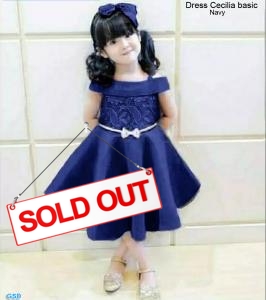 Dress Cecilia basic navy