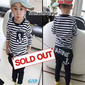 Setelan marine salur pjg