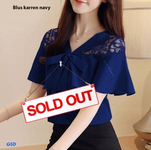 Blus karren navy