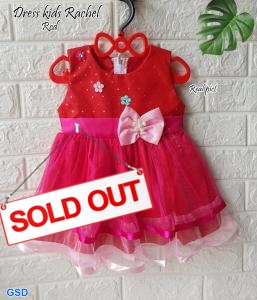 Dress kids rachel red