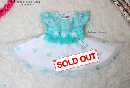 Dress Kids Jesi Tosca putih