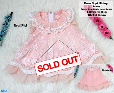 Dress Bayi nining salem