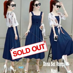 Dona Set Rompi Navy