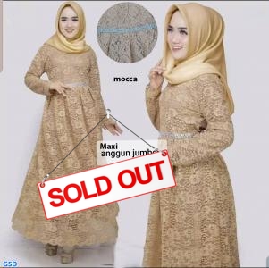 Maxi anggun jumbo mocca