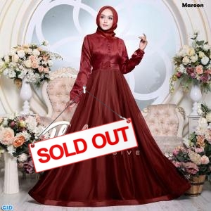 Thalia Maxi Maroon