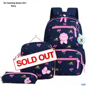 Tas Saiming Queen 3in1 navy