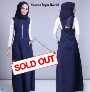 Hyunasa Zipper overall