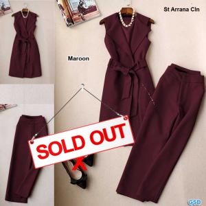 St Arrana Cln maroon