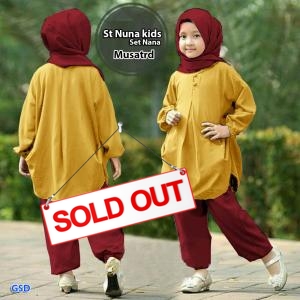 Setelan nuna kids mustard-st nana