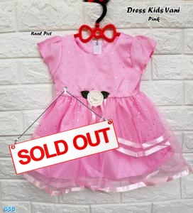 Dress kids vani pink