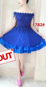 Dress import 782 blue