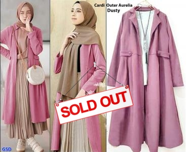 Cardi outer aurelia dusty