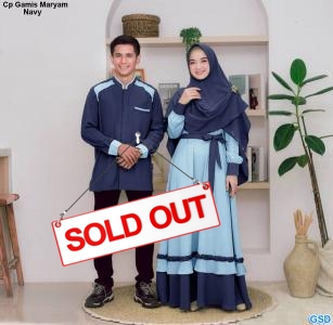 Cp Gamis Maryam Navy