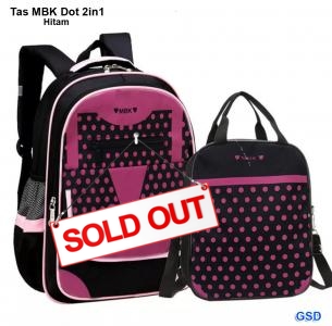 Tas Mbk dot 2in1 hitam